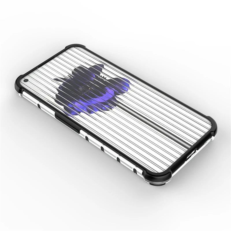 Shockproof Case for Nothing Phone 2 Cover Nothing Phone 2 Capas Transparent Bumper Honeycomb Clear Fundas Nothing Phone 2 (2)