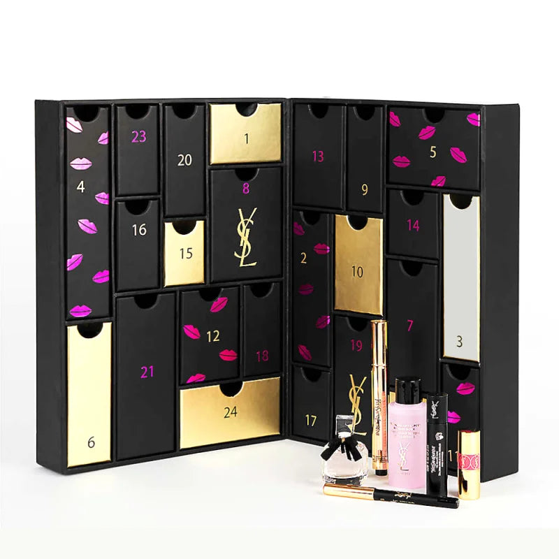 custom.Luxury Personalized Custom Beauty Makeup Advent Calendar Box