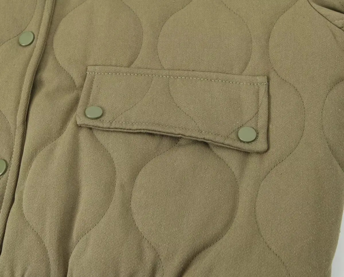 2025 Autumn/Winter Women Fashion  New Jacket Long Sleeved Single-breasted Flap Pocket Short Coats Chic Ladies Y2K Tops