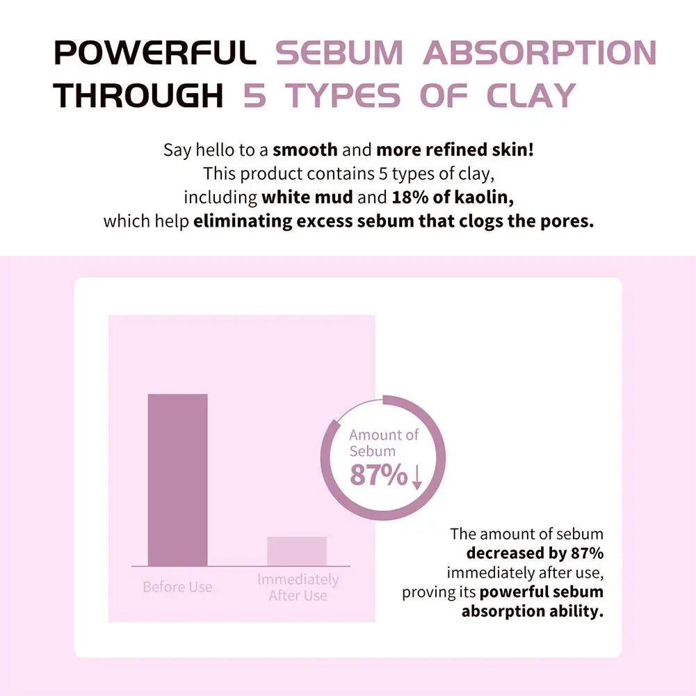 SKIN1004 Centella Pink Salt Facial Cleansing Mud Stick Soften Powder Salt Cleaning Stick Mud Membrane Shrink Pores Skin Care