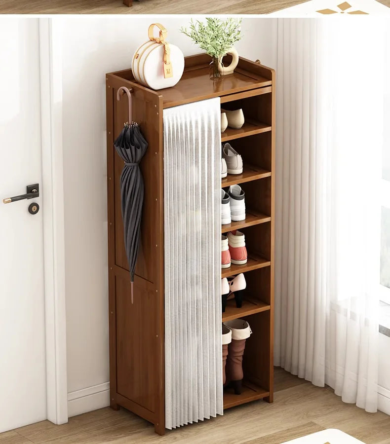 Household shoe cabinet, shoe storage rack, simple shelf, large-capacity shoe rack.