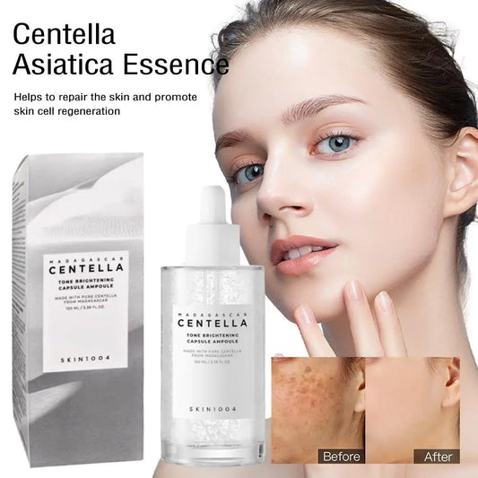 100ml Centella Asiatica Essence Hydrating Repairing Moisturizing Brightening Face Serum Daily Skin Care Solution