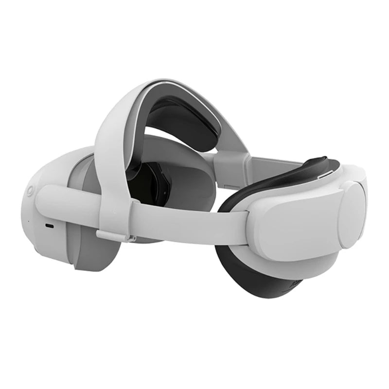 حزام رأس الواقع الافتراضي، عصابة رأس مريحة لنظارات Pico 4 Ultra VR مع شعاع علوي قابل للتعديل وتصميم مريح