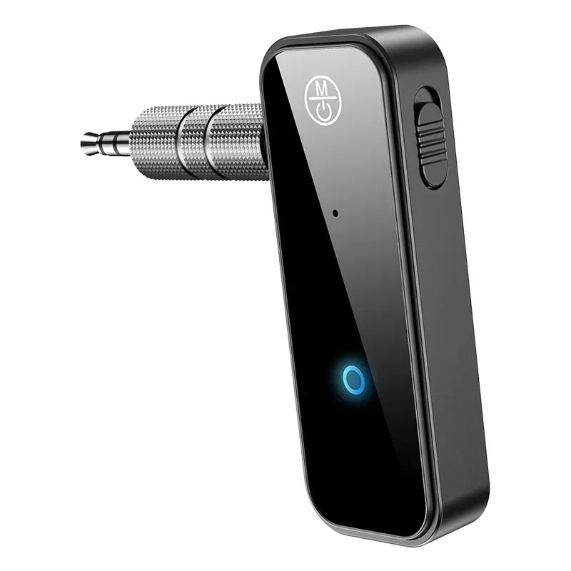 2 in 1 Bluetooth Transmitter Audio Receiver 3.5MM AUX With Mic Handsfree Stereo Music Wireless Adapter For TV PC Car Kit