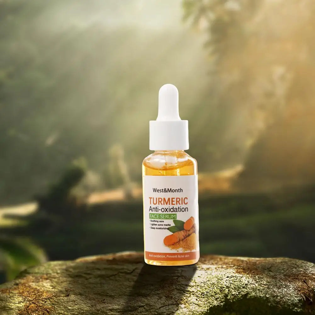 صابون الكركم والليمون/وسادة التنظيف/كريم الوجه/مصل منتجات العناية بالبشرة من سلسلة الكركم لتفتيح لون البشرة لجميع أنواع البشرة وتغذيتها