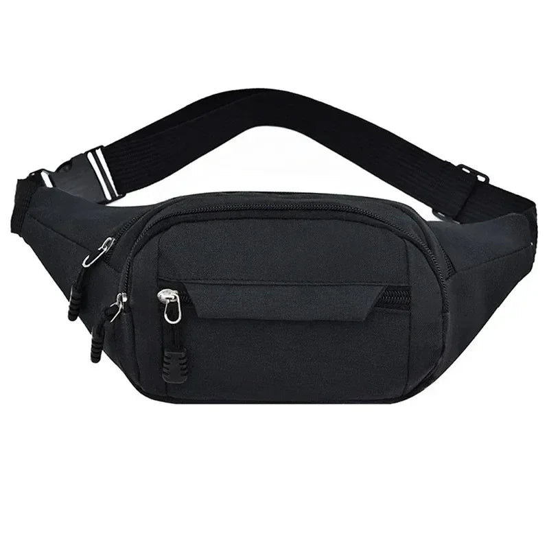2025 Unisex Sports Fanny Pack - Fashion Canvas Waist/Shoulder Bag for Men & Women, Phone Purse with Casual Crossbody Design