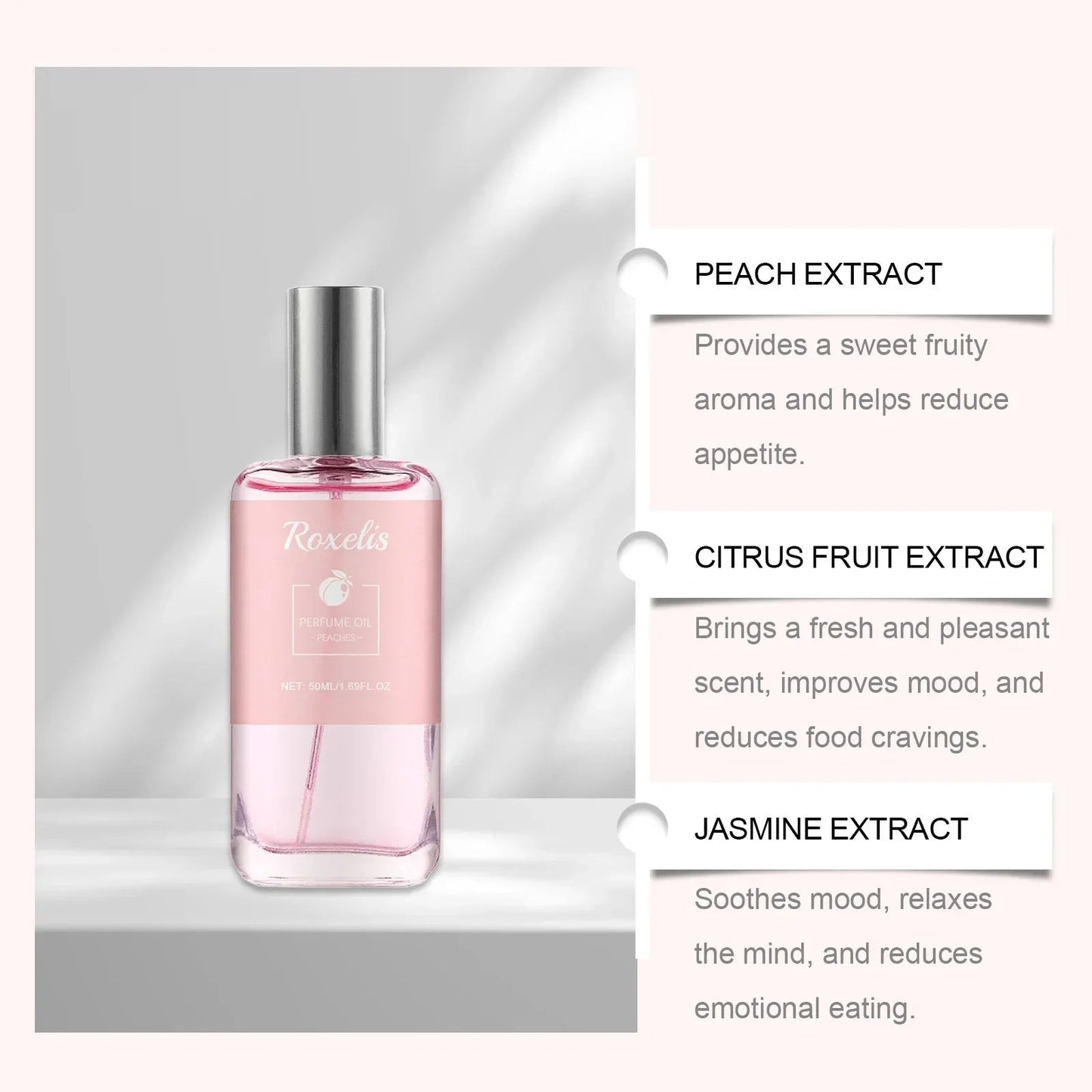 Peach Fragrant Perfume Lasting Sweet Aroma Light Fragrance Enhanced Pheromone Elegant Stimulates Flirtation Perfume Social Date SwiftNest