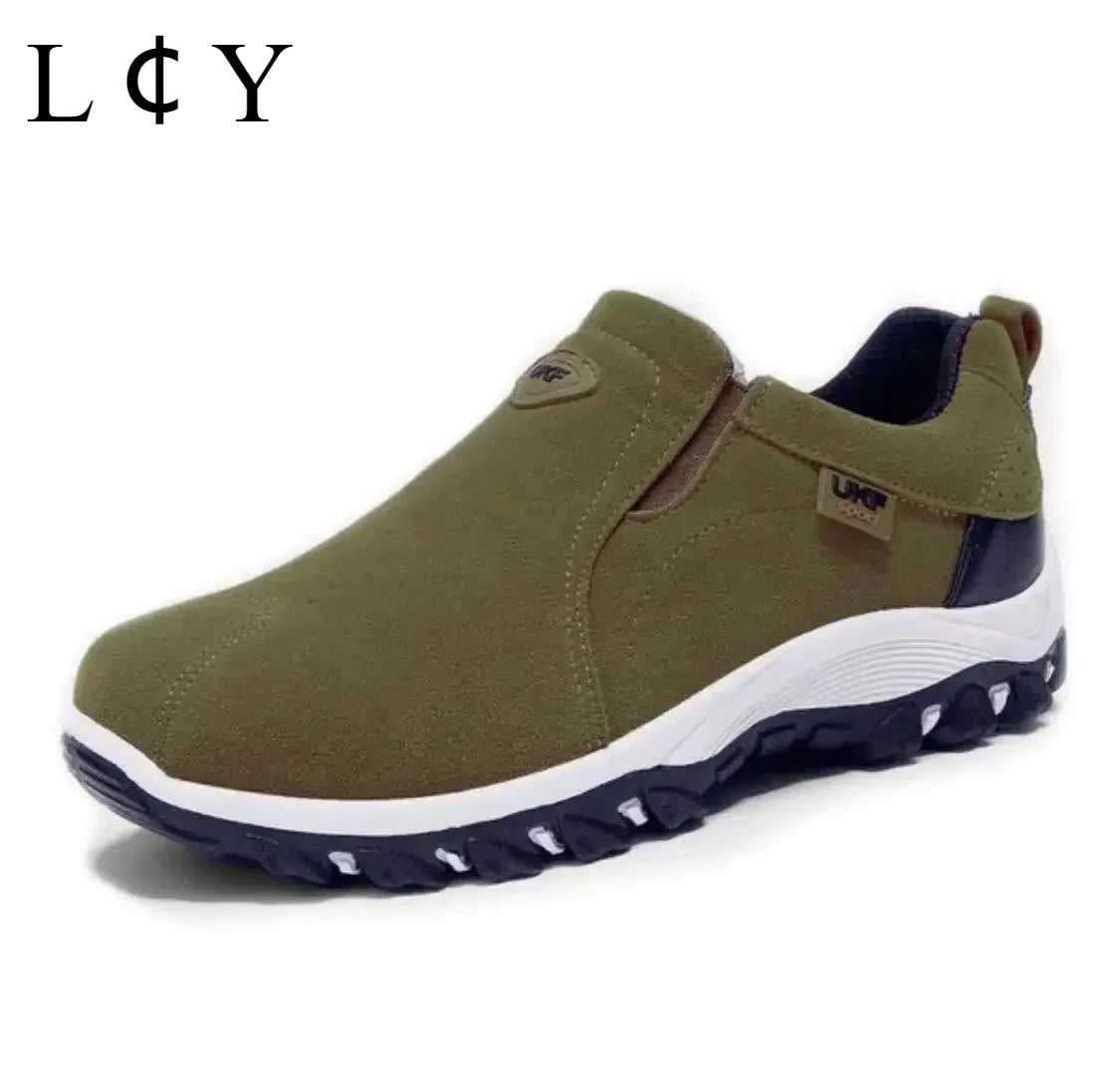2025 New Men's Casual Sports Shoes for Outdoor Walking, Lightweight, Fashionable, and Comfortable Shoes, Size 38-50 Plus