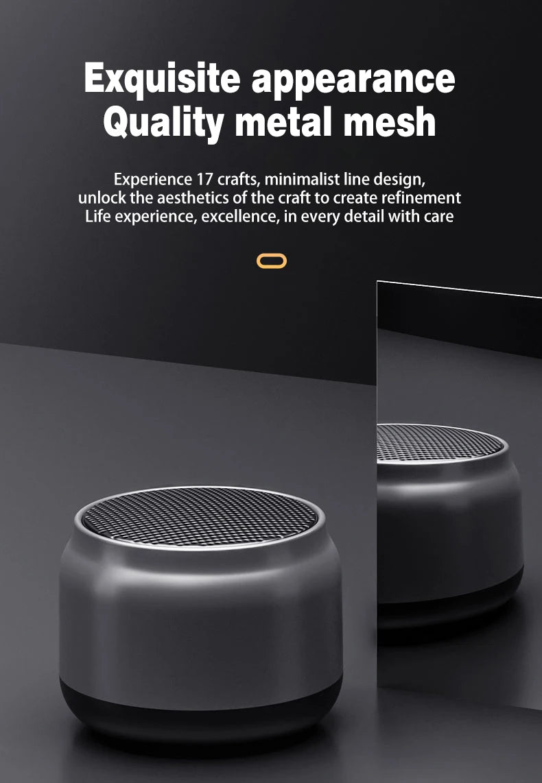 Bluetooth Speaker S16 with Loud Bass - Wireless Portable Mini Speaker for Home, Outdoor, Car Audio, High Volume  Boombox 