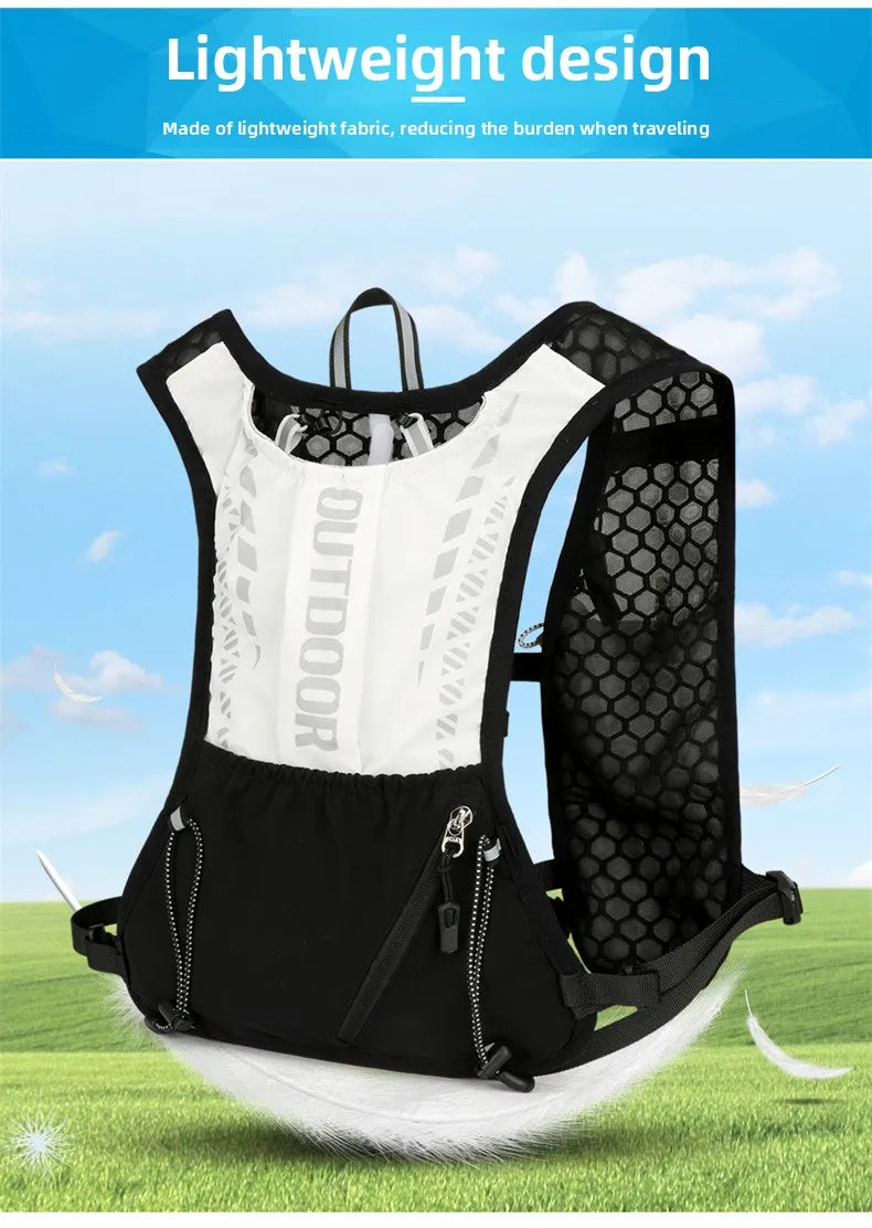 Outdoor sports water bag, hiking, running, cycling, backpack, off-road hiking backpack, water bag package