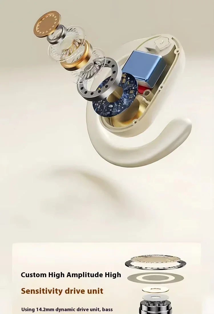 Bluetooth5.4 Sports Headset Wireless Ear-Hanging Headphone Touch With Microphone Game Earphone HD Stereo For smart Phone Headset