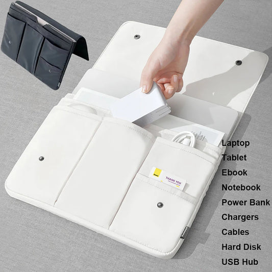 Protective Laptop Sleeve Case for 13 14 15 16 Inch Xiaomi Lenovo Dell Macbook Air Pro Retina Waterproof Laptop Bag Men Women