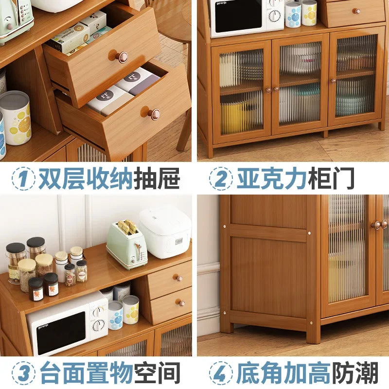 Kitchen Cabinet Sideboards Food Cabinet Organizers Storage Console Meuble Container Table Buffet Cabinet Basse De Salon Aparador