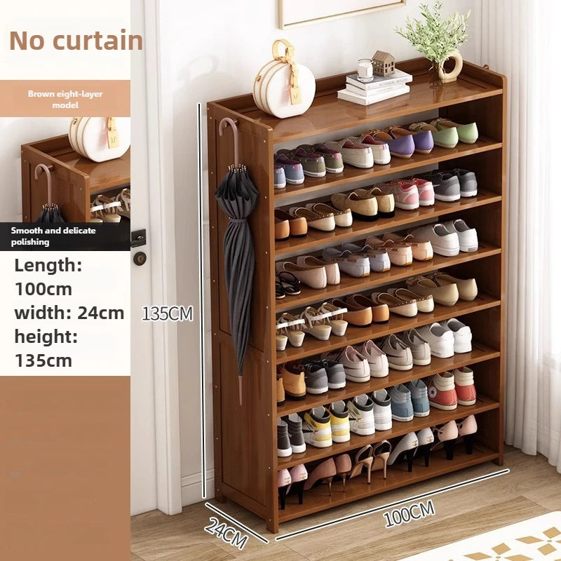 Household shoe cabinet, shoe storage rack, simple shelf, large-capacity shoe rack.