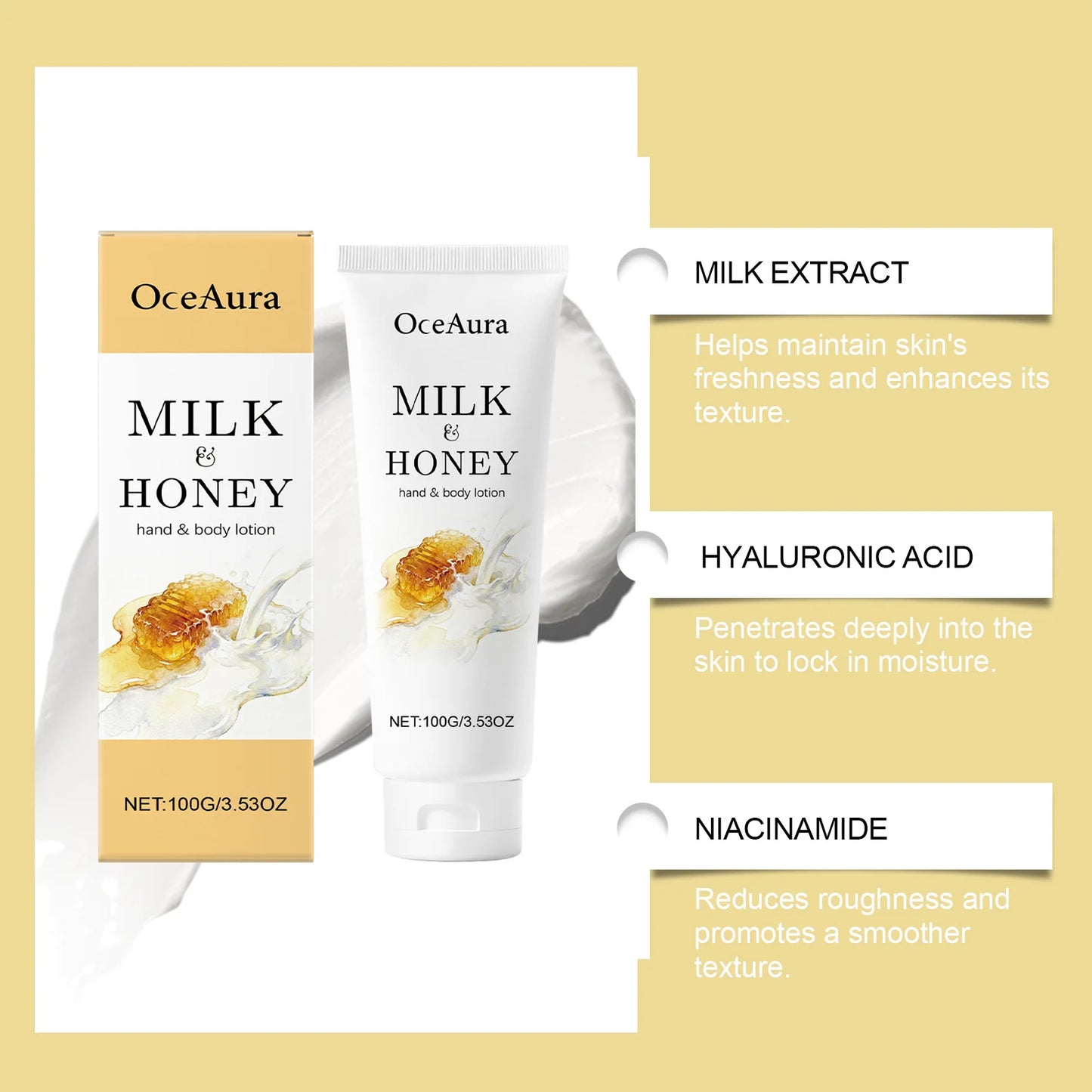 Moisturizing Exfoliating Care Essence Locks Hydration Removes Dead Cells Cares for Neck Skin and Improves Dullness