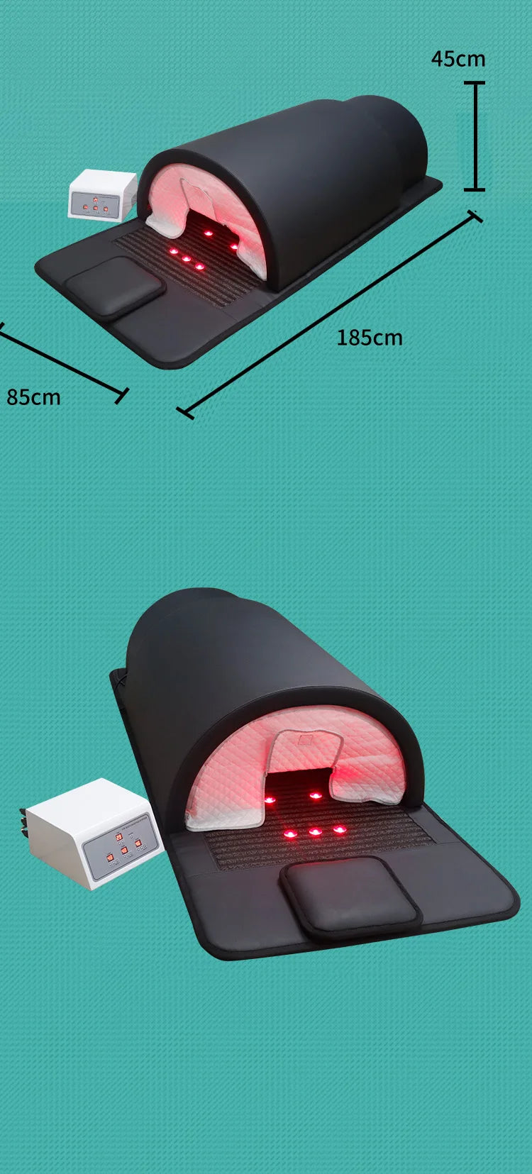 Best Selling Detox Dry Sauna Spa Capsule Infrared Sauna Pod Far Infrared Home Sauna Dome Beauty Product for Health And Wellness