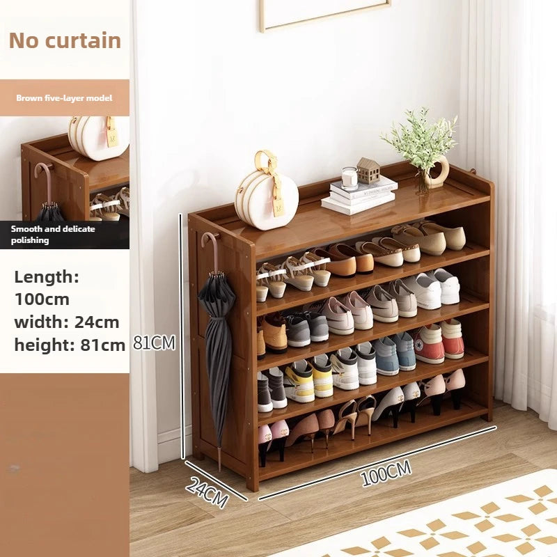 Household shoe cabinet, shoe storage rack, simple shelf, large-capacity shoe rack.