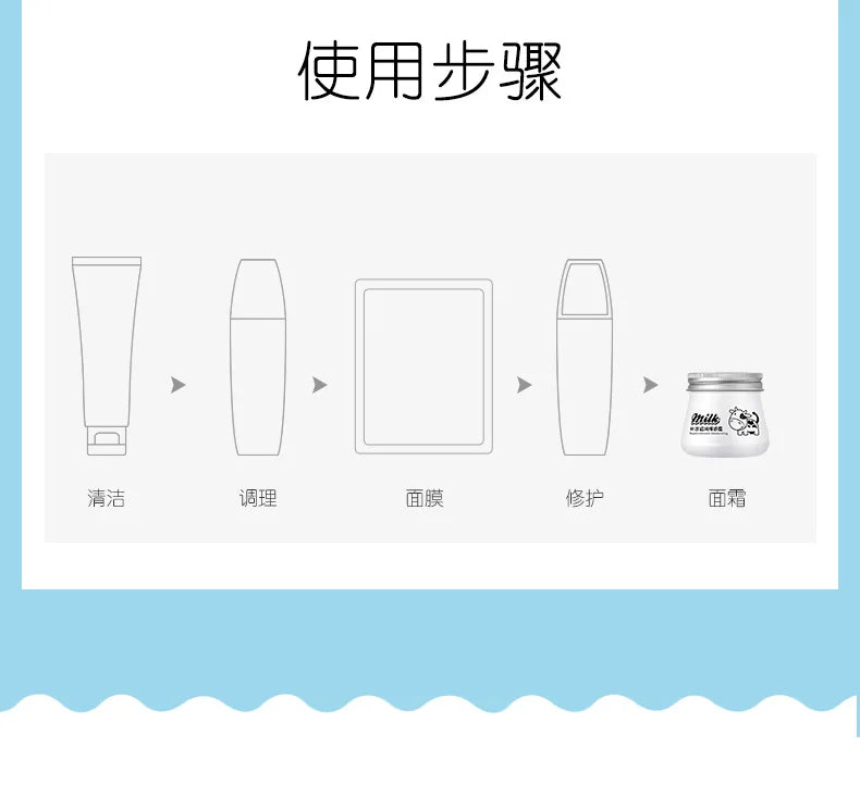 Milk Moisturizing Face Carem Whitening Anti Wrinkle Nourish Creams Beauty Aintenance Face Skin Care Korean Cosmetics