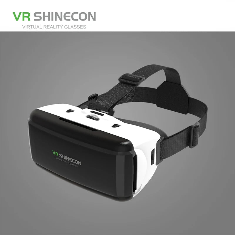 VR Shinecon 3D Glasses Virtual Reality Casque Goggles HeadsetFor Cell Phone Mobile Smartphones Binoculars Video Game Wirth Lens