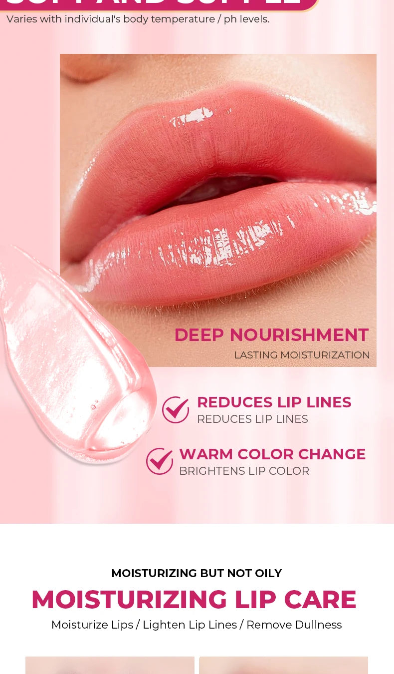 أحمر شفاه مرطب بيوتي جلازد بير، مرطب شفاه ملون، أحمر شفاه مغذي، سهل التلوين، مائي