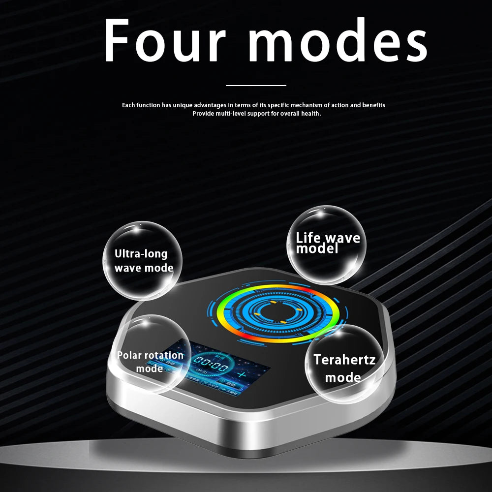 Newest Iteracare Advanced Health Water Machine Home Use 5 Modes Terahertz 2.0 Polymer Energy Detector Tester for Wellness