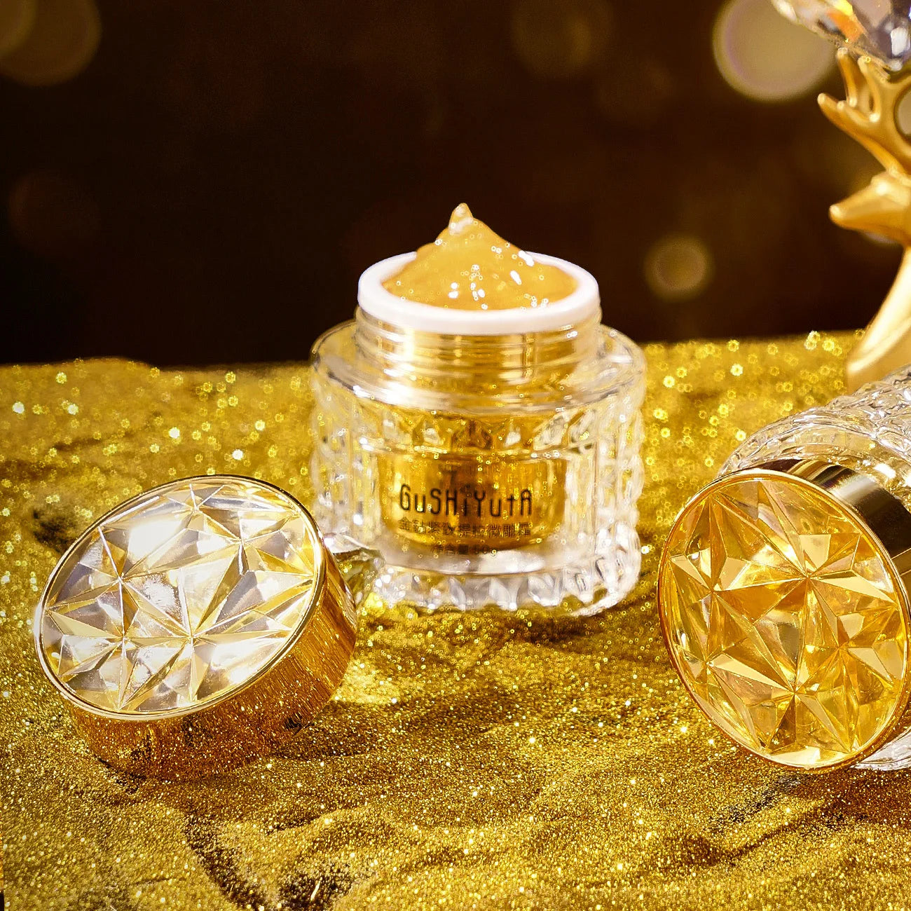 Nature Ginseng Gold Silk Watery Cream Gold Premium Skin Care,Anti-Aging Moisturizer for Skin, Wrinkle Care with Ginseng Saponins