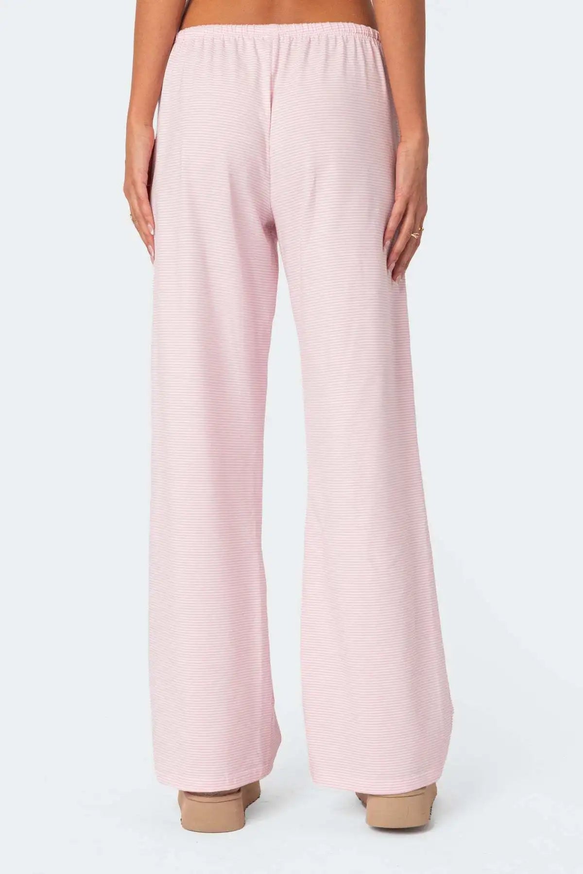 2024 New Women's Clothing Fashion Casual Milk Silk Brushed Home Casual Pants Women's Clothing Trousers Women