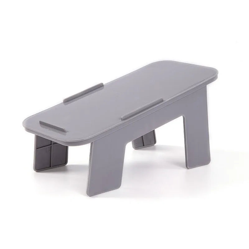 Household Storage Shoe Rack, Double-layer Shoe Holder Plastic Integrated Simple Foldable Economical Simple Shoe Storage Rack