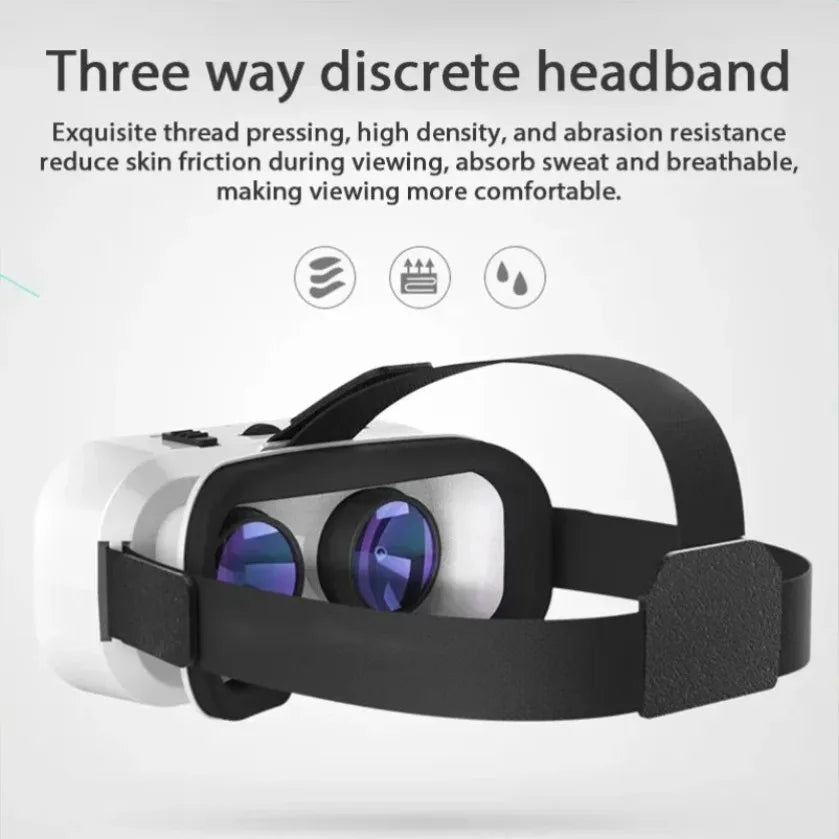 XIKCU VR Glasses 3D Headset Virtual Reality Device Helmet Goggles Lenses Mobile Smartphone Smart Phone Cell Realidade Viar VR