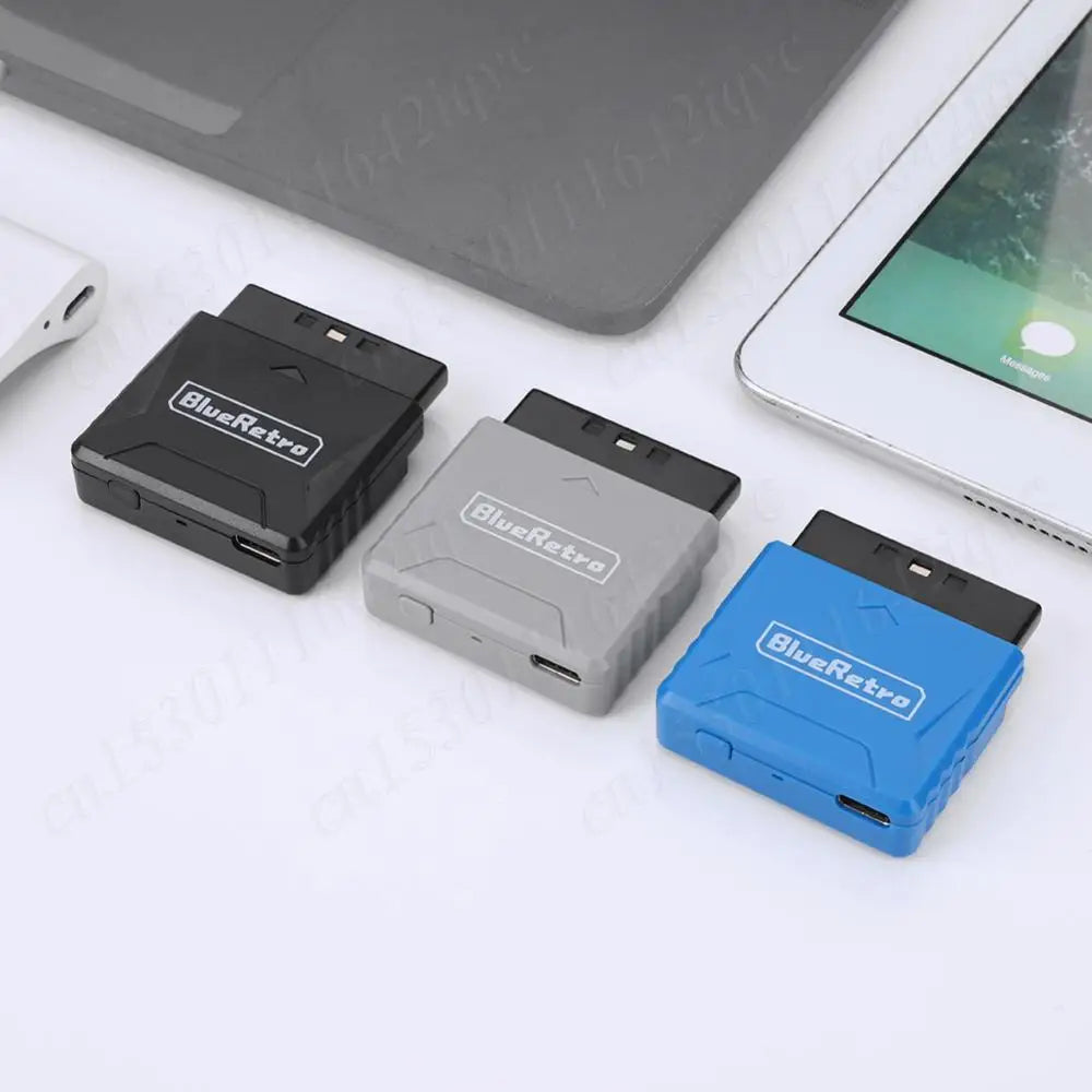 Wireless Controller Converter for PS2/PS1 Game Console Gamepad Adapter Converter for 8bitdo PS4 PS5 Xbox One S Wii Switch