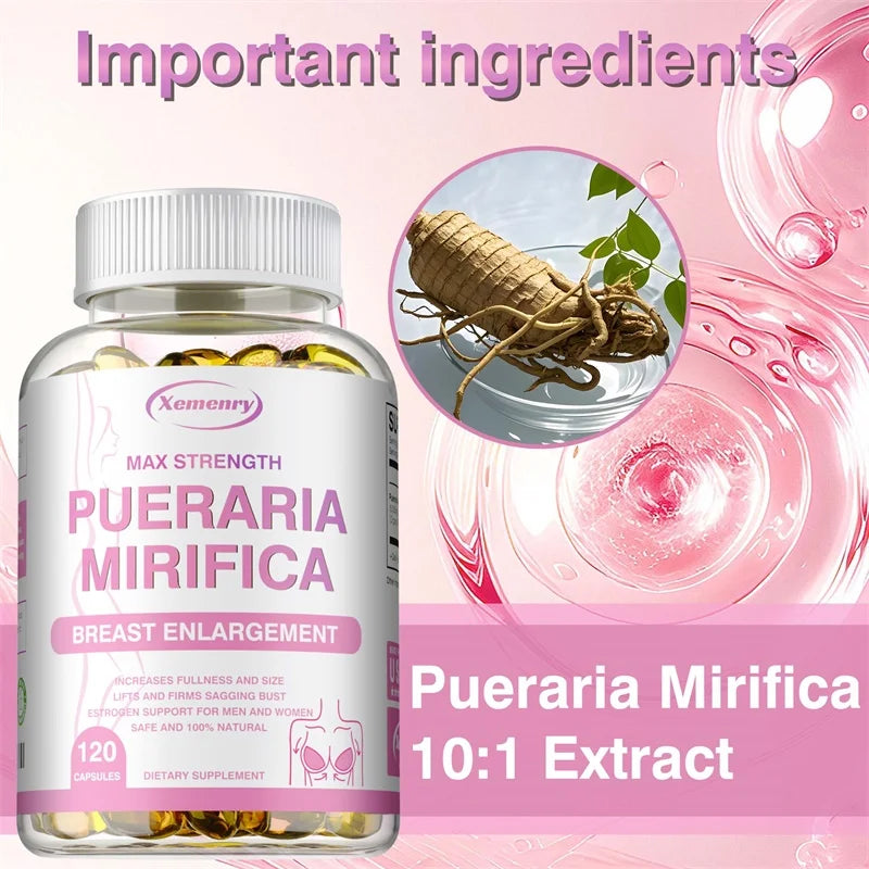 Pueraria Mirifica - Breast Growth, Vaginal Health, Menopause Relief, Skin & Hair Health