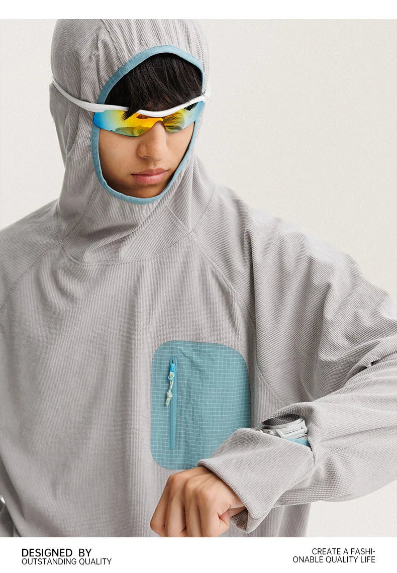 Outdoor Sports Lightweight Quick-Dry Hooded Fleece Training Top Unisex Design with Multiple Color Options Outdoor Camping Hoodie