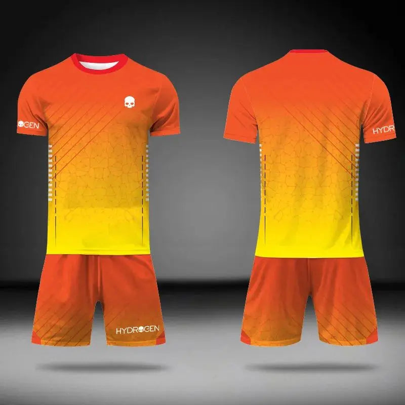 Summer Breathable Sports Two-Piece Outfits: T-Shirt and Shorts Set Suitable for Outdoor Tennis, Badminton, and Basketball