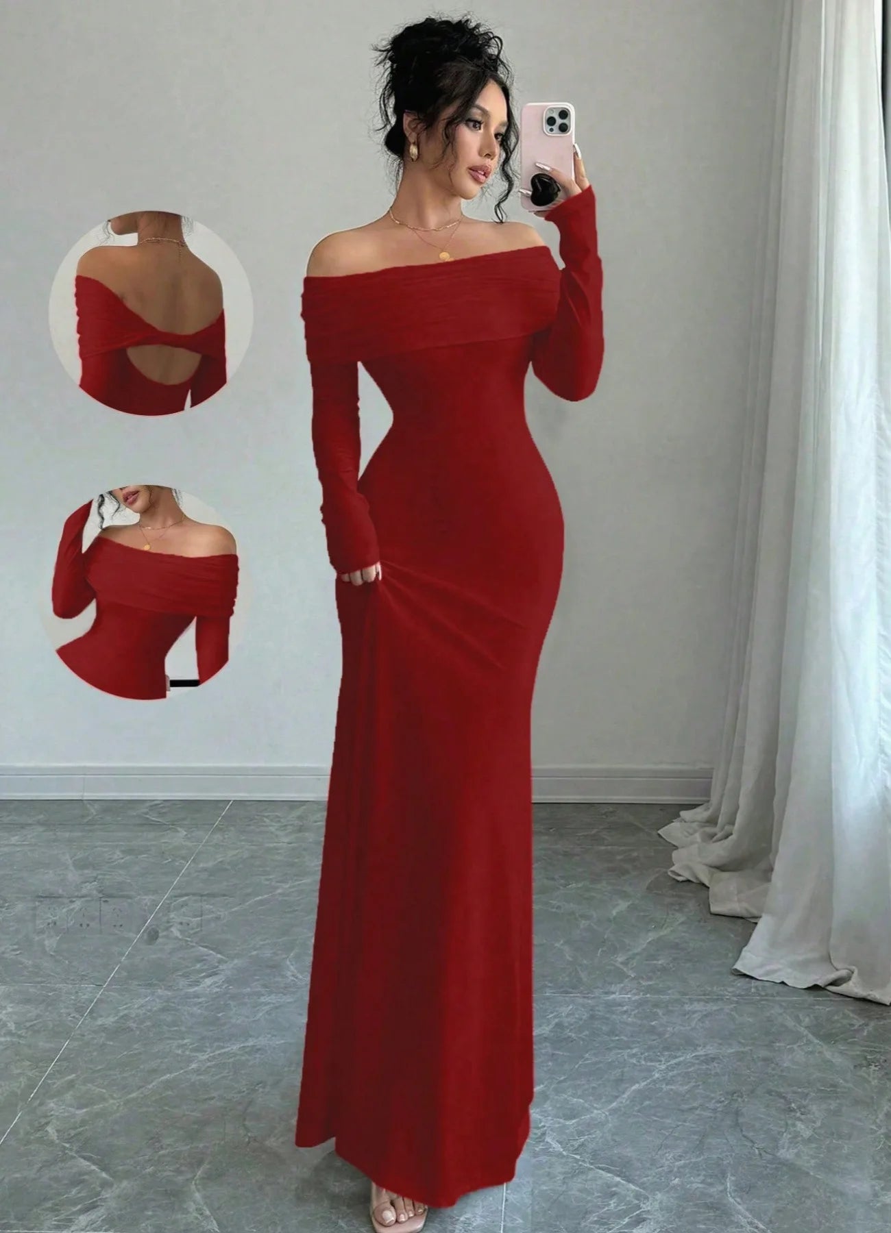 2025 Women Fashion White Wedding Dress Spring Autumn One-shoulder Slim Backless Sexy Hip-pack Dresses Women Robe Femal Vestidos