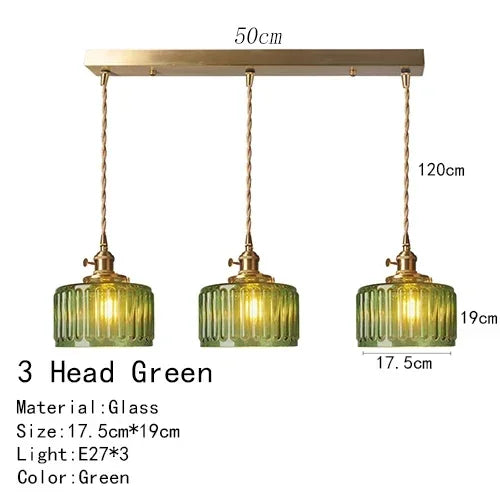 Lamps for Living Room  Room Decor Bedside Light Luxury Creative Restaurant Balcony Porch Glass Pendant Lights Lamp