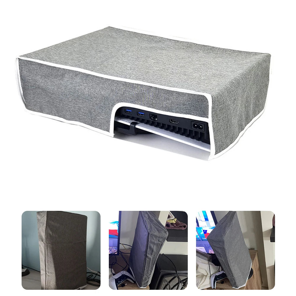 Dust Proof Cover For PS5 Game Console Protector Case Anti-scratch Sleeve Protective Host Guard Case For PS5 Slim Game Accessorie