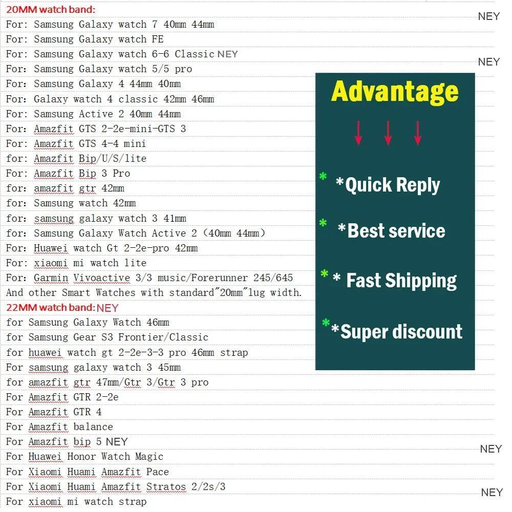 20mm/22mm band For Amazfit GTS/2/2e/3/4 GTS2 Mini/GTR 4/3/Pro/47mm/GTR2/2e/stratos 2/3 Silicone Bracelet Amazfit bip Watch strap