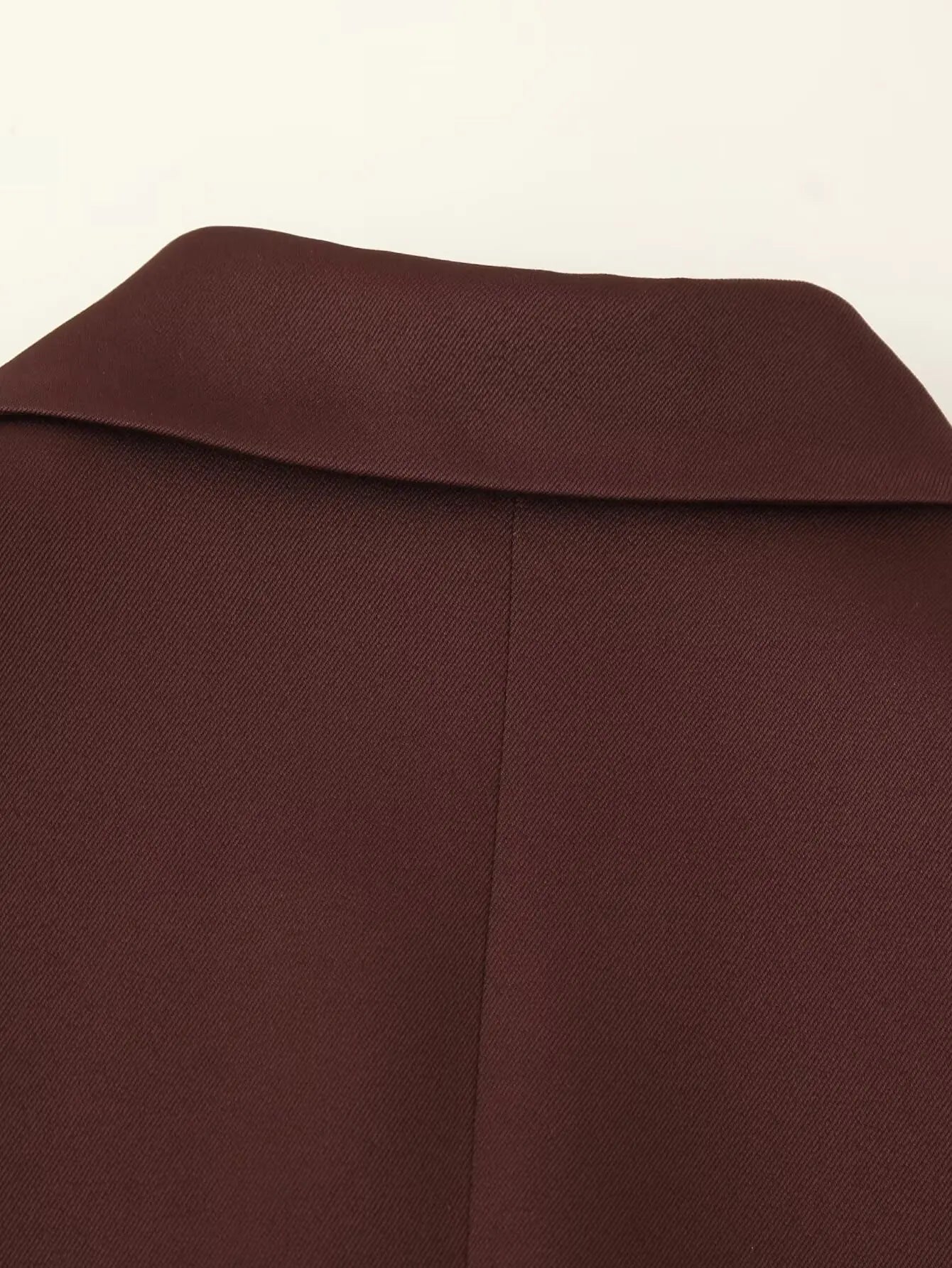 Womens Fashion Blazer Wide Shoulders Waist Tie Long Sleeve Blazer Stylish And Versatile Suitable For Workplace And Casual Wear