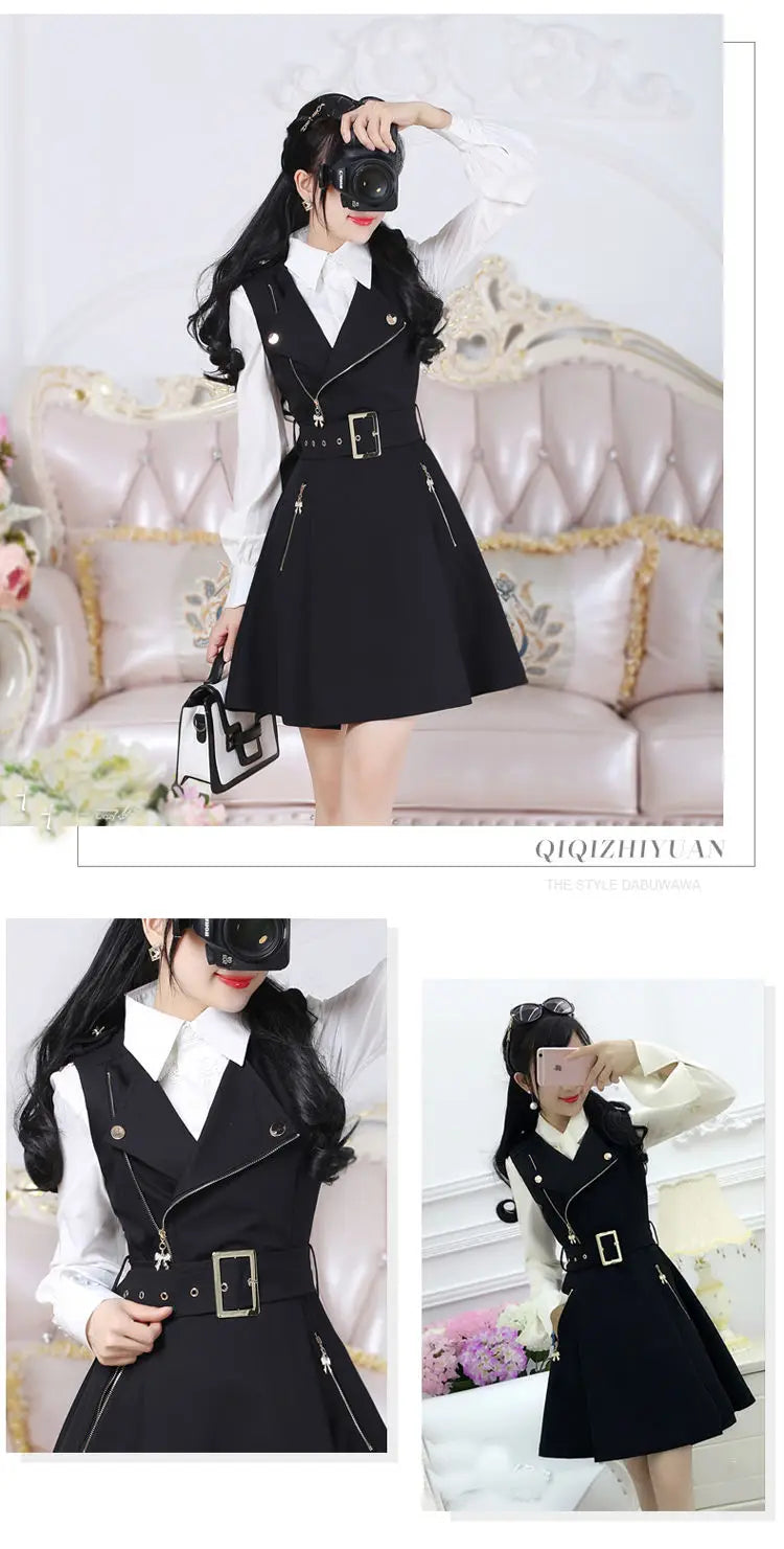 Fashion Dress Women 2025 Spring Autumn New Year's New Style Battle Robe Dresses