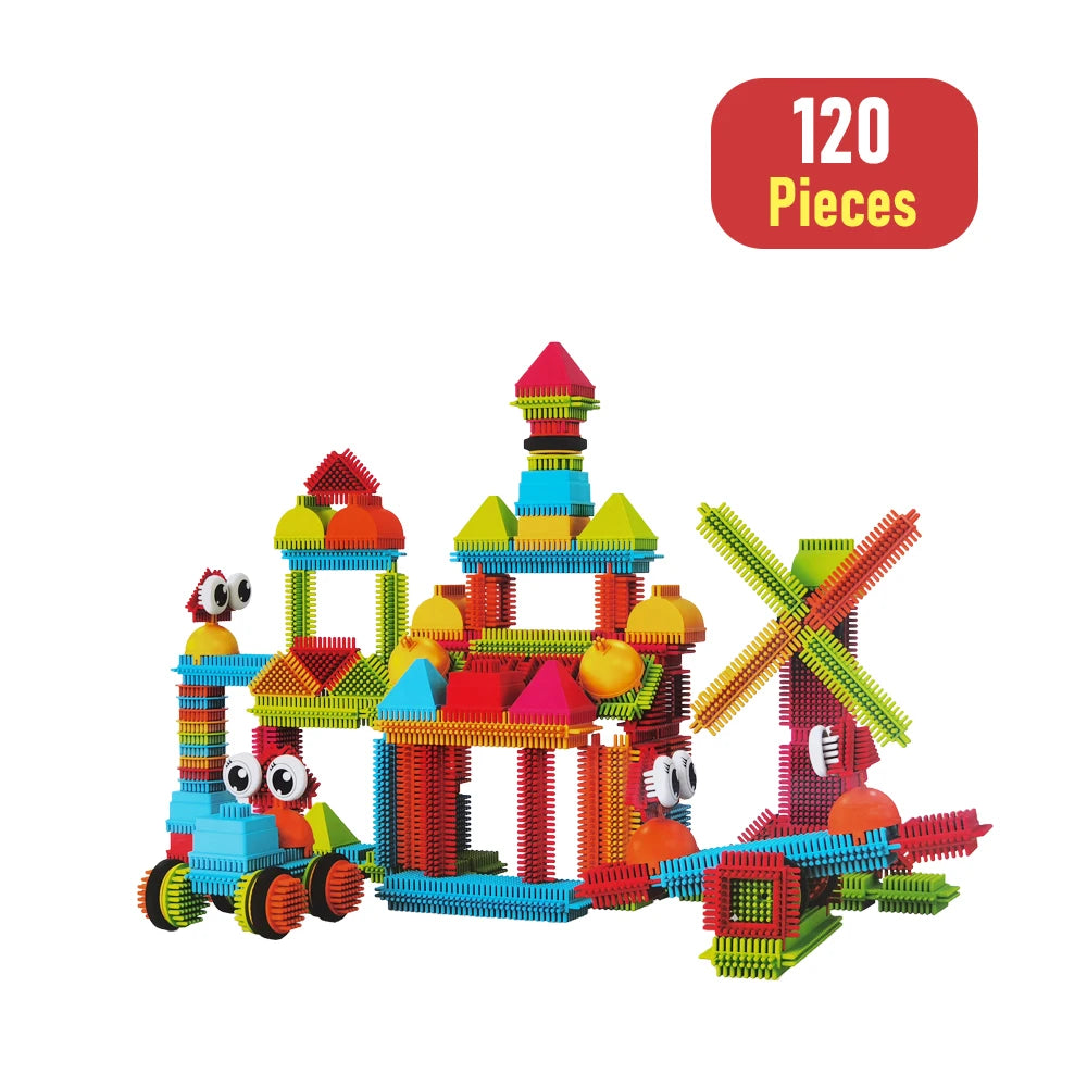 DIY Building Block Toys Children's Educational Modeling Bricks for Toddler Interactive Parent-Child Assembly Toys for Kids Gifts