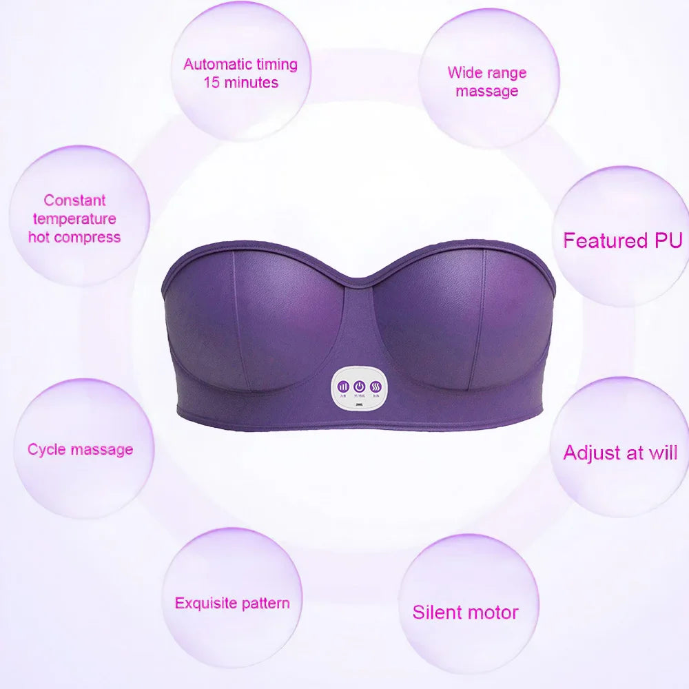 Bra Enlargement Breast Massager Wireless Chest Enhance Vibration Massage Machine Beauty And Personal Care Nursing Instrument