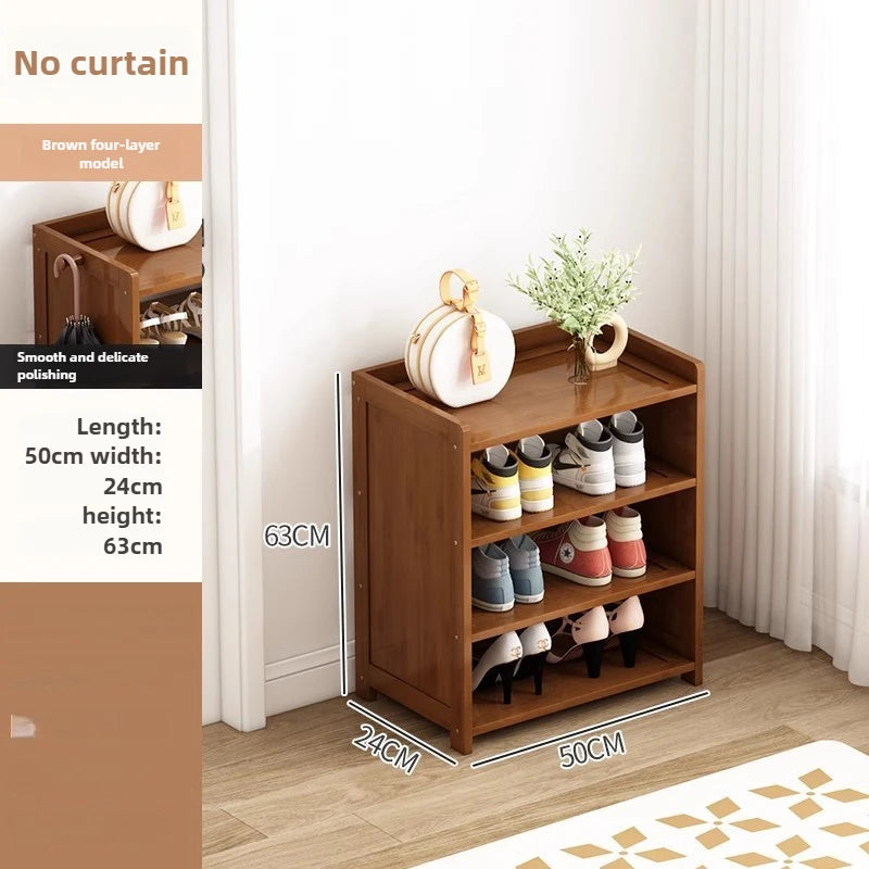 Household shoe cabinet, shoe storage rack, simple shelf, large-capacity shoe rack.