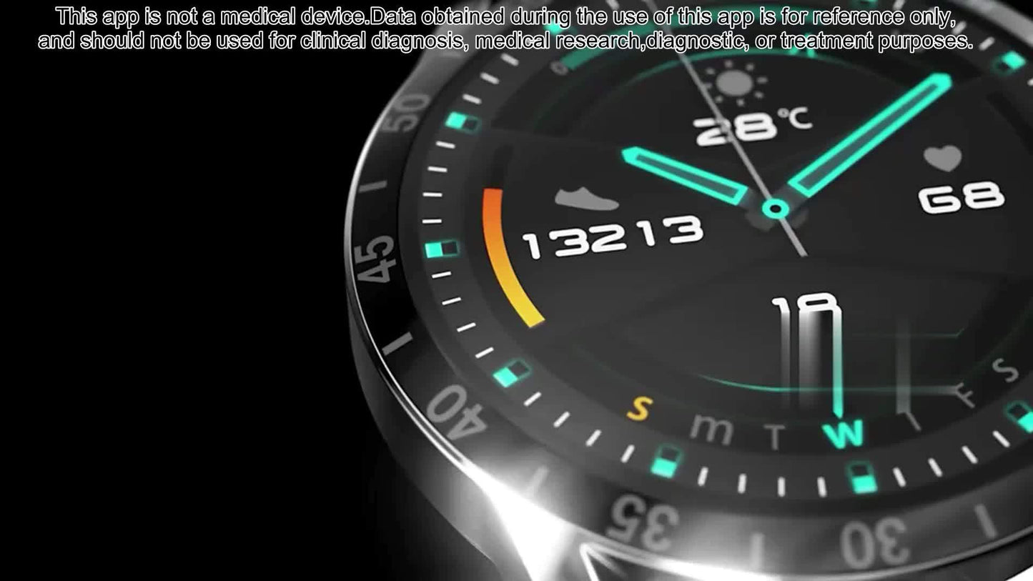 Fashion Smart Watch Full Touch Screen Answer And Reject Incoming Smart Watches Music Control Shake To Take Photo Music Control Sleep Monitoring Step Counting Countdown Sports Fitness Watch