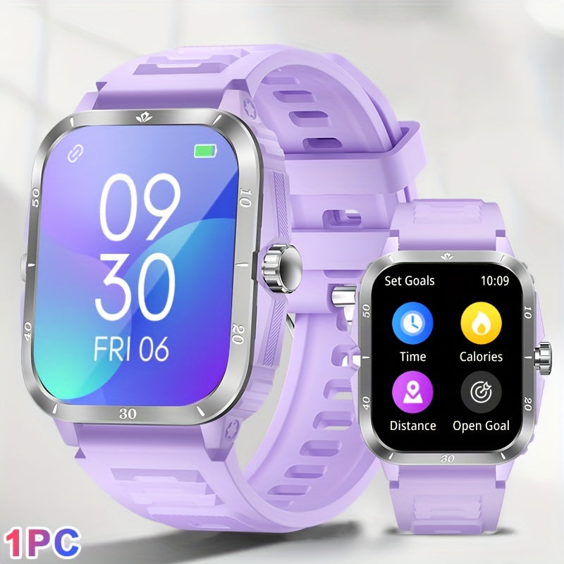 Stylish Multi-Function Smart Watch - Wrist Watches with 1.96" HD Display, 3ATM Waterproof, Wireless Call, Multi Sports Modes, Period Reminder, Weather Forecast, Sleep Monitoring, Sports Pedometer for Android and IOS Devices