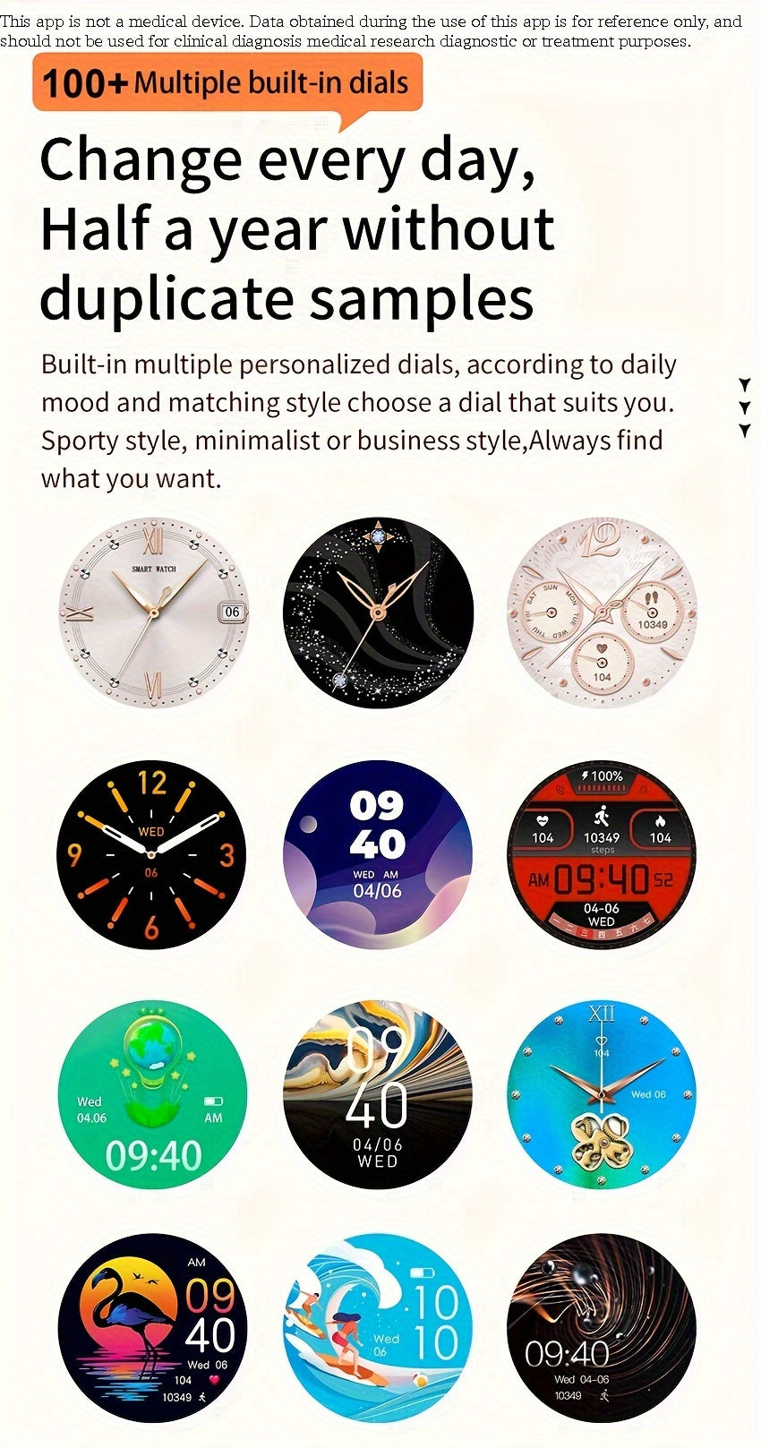 Smart Watch (Answer/Make Call), 128"AMOLED High-definition Color Screen, IP67 Waterproof/ Calculator/ Engineering Test Mode & Shipping Mode/Do Not Disturb Mode/Battery Saver Mode Fitness Watches for Women & Men