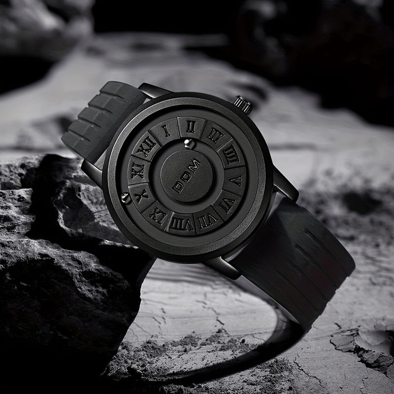 ساعات يد بحزام من السيليكون ومينا من الفولاذ المقاوم للصدأ، هدايا مثالية للنساء والرجال