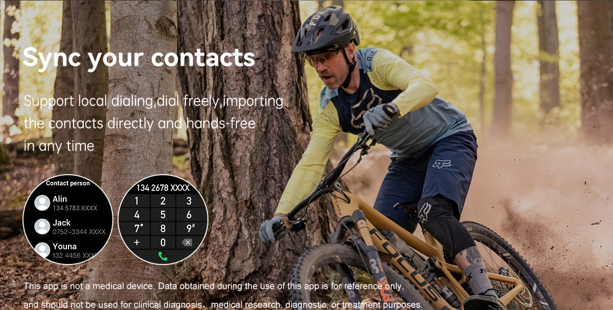 LIGE HD Smart Watch - Stylish Wrist Watches for Women Men with Wireless Call, 1.39" High-Definition Display, Multi-Sports Modes, Information Alerts, Sedentary Reminders, Music Control, Sports Pedometer, and Heart Rate Monitor