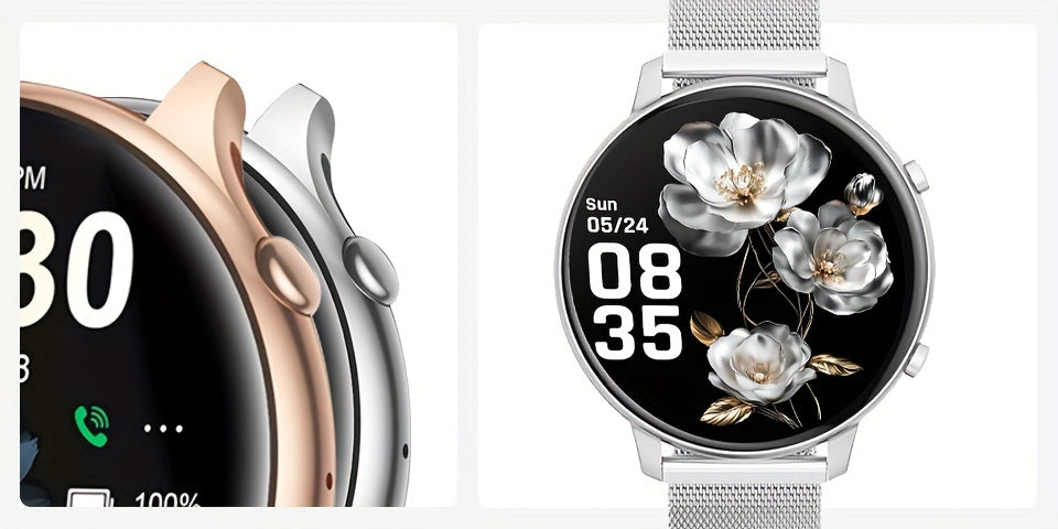 Smart Watches For Women, Answer/Make Calls, 1.39" Smartwatch, 120+ Sports Mode, Pedometer, For Android And IOS, Holiday Gift Idea, For St. Patrick's Day, School Season, Girl's Day