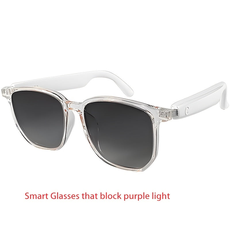 [نظارات ذكية جديدة] نظارات ذكية: نظارات رياضية خارجية جديدة لالتقاط الصور | موسيقى ومكالمات، خفيفة الوزن، تصوير عن بُعد، ميكروفون مدمج ومكبر صوت، خاصية تقليل الضوضاء، تعمل باللمس ومساعد صوتي بالذكاء الاصطناعي، متوافقة مع بروتوكول الإنترنت.