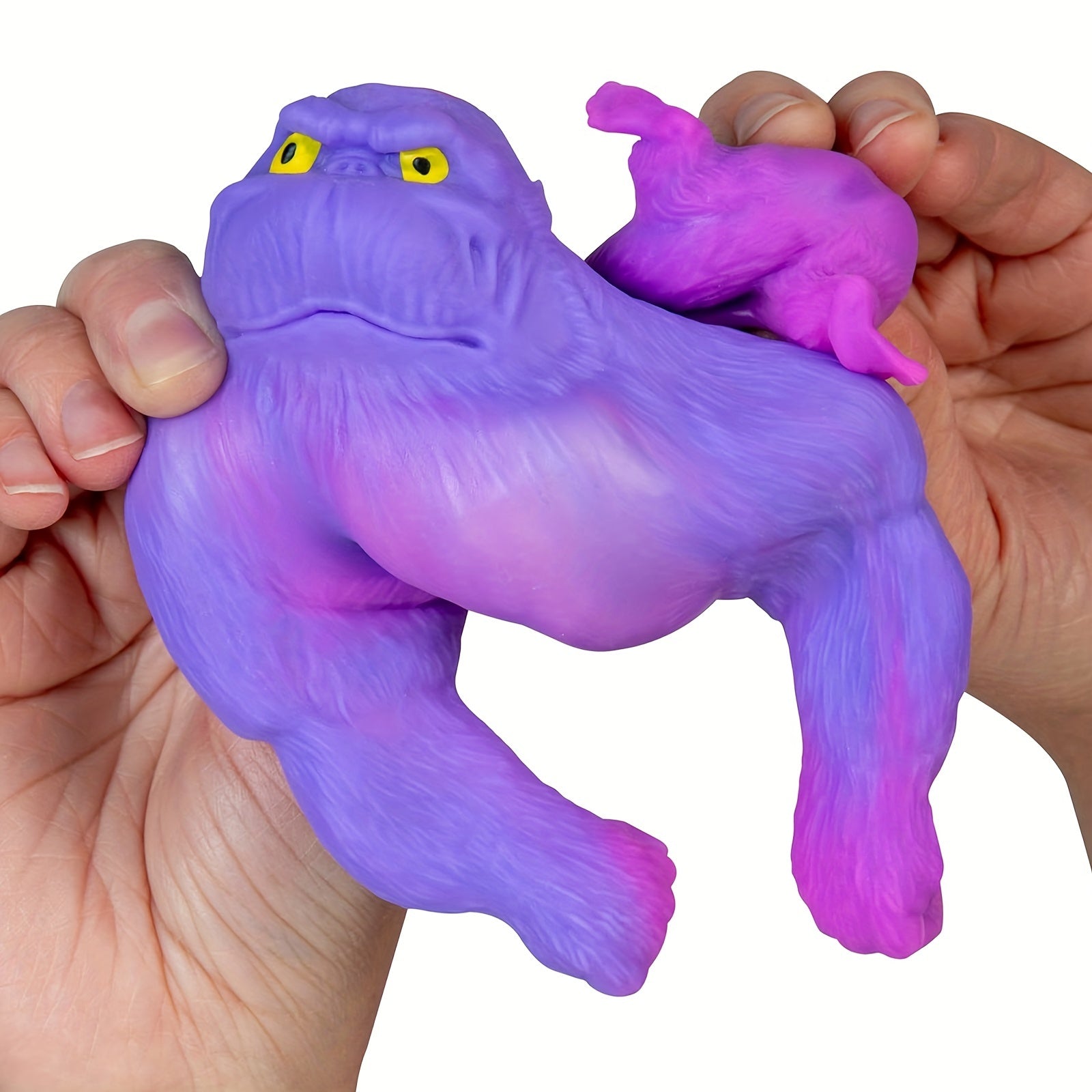 مجموعة Funkee Monkee Mega 4 Pack - قم بتمديد وسحق وحتى عصر هذه القرود لتخفيف التوتر - ألعاب حسية/محفزة أصلية قابلة للتجميع للأطفال والكبار هدايا عيد الهالوين وعيد الميلاد